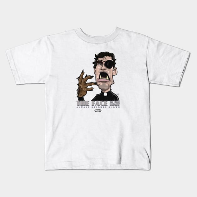 Reverend Lester Lowe Kids T-Shirt by AndysocialIndustries